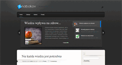 Desktop Screenshot of nabokov.pl