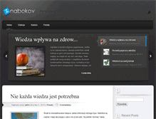 Tablet Screenshot of nabokov.pl